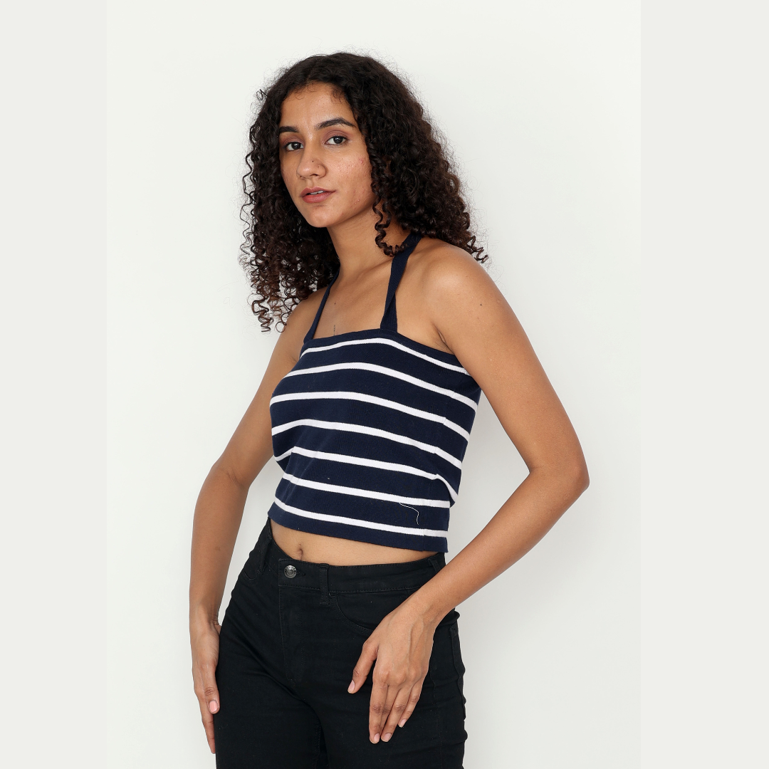 Navy with White Stripes Vest – Exclusive Special Edition