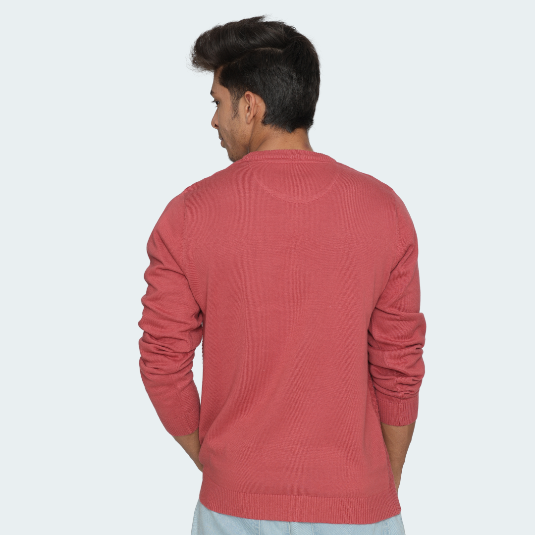 Mens Structured Knitted Special Edition Cotton T shirt